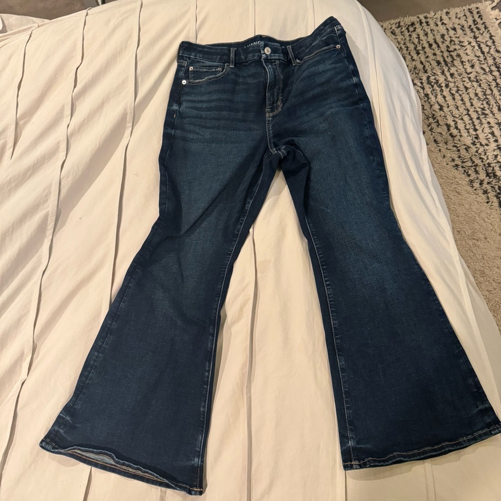 American Eagle Outfitters Wide Leg Jeans 16S